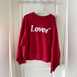 Brunette the Label- ‘Lover’ Best Friend Crew Neck Sweatshirt XL/XXL